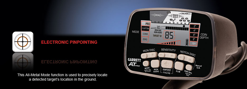 Electronic Pinpointing on the Garrett AT PRO Metal Detector