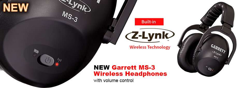 Garrett AT MAX with MS-3 Wireless Headphones